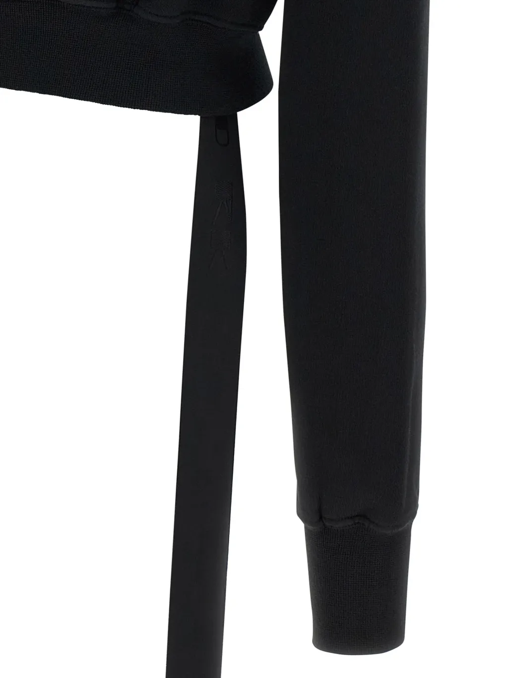 Mountiain High-Neck Zip-Front Hoodie