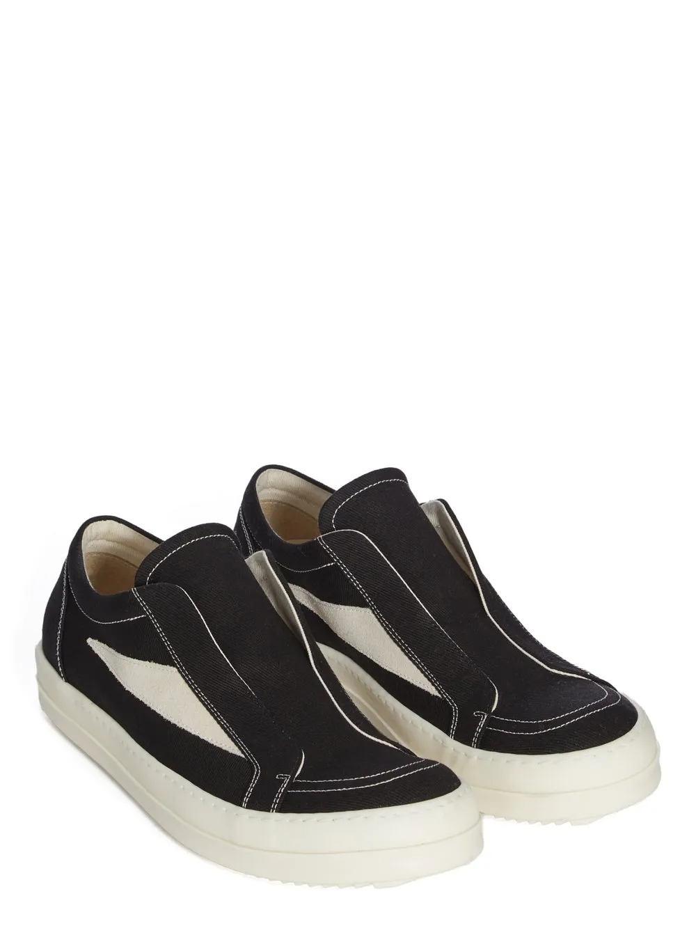 Panelled Slip-On Sneakers