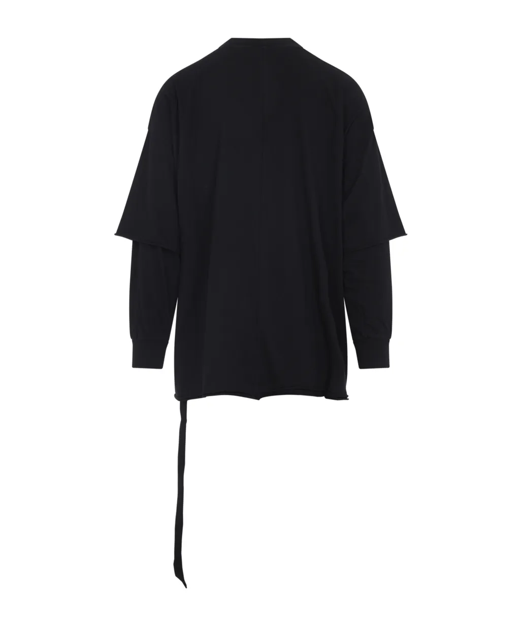 Double-Layered Long-Sleeve Sweater