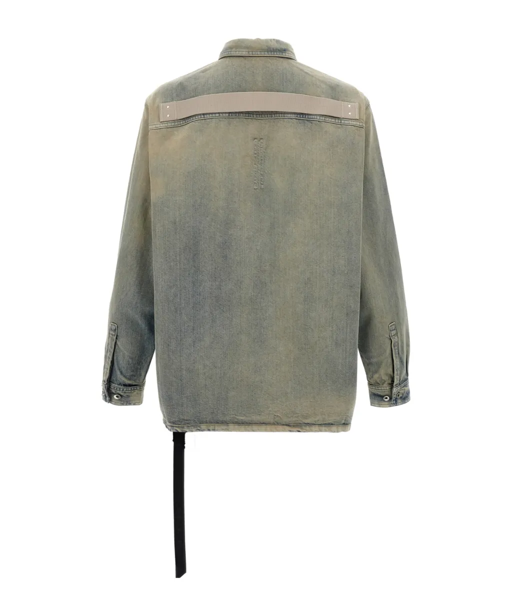Jumbo Denim Shirt Jacket