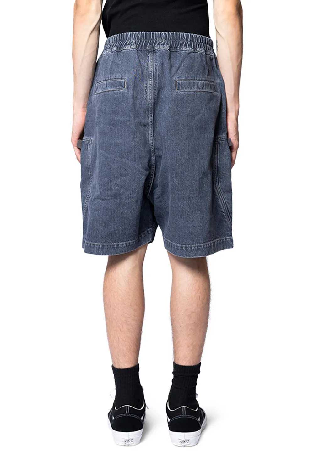 Zip-Fastened Drawstring Shorts