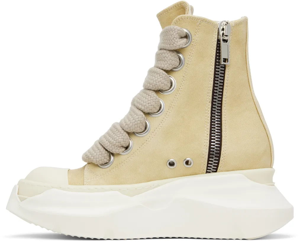Abstract High-Top Sneakers