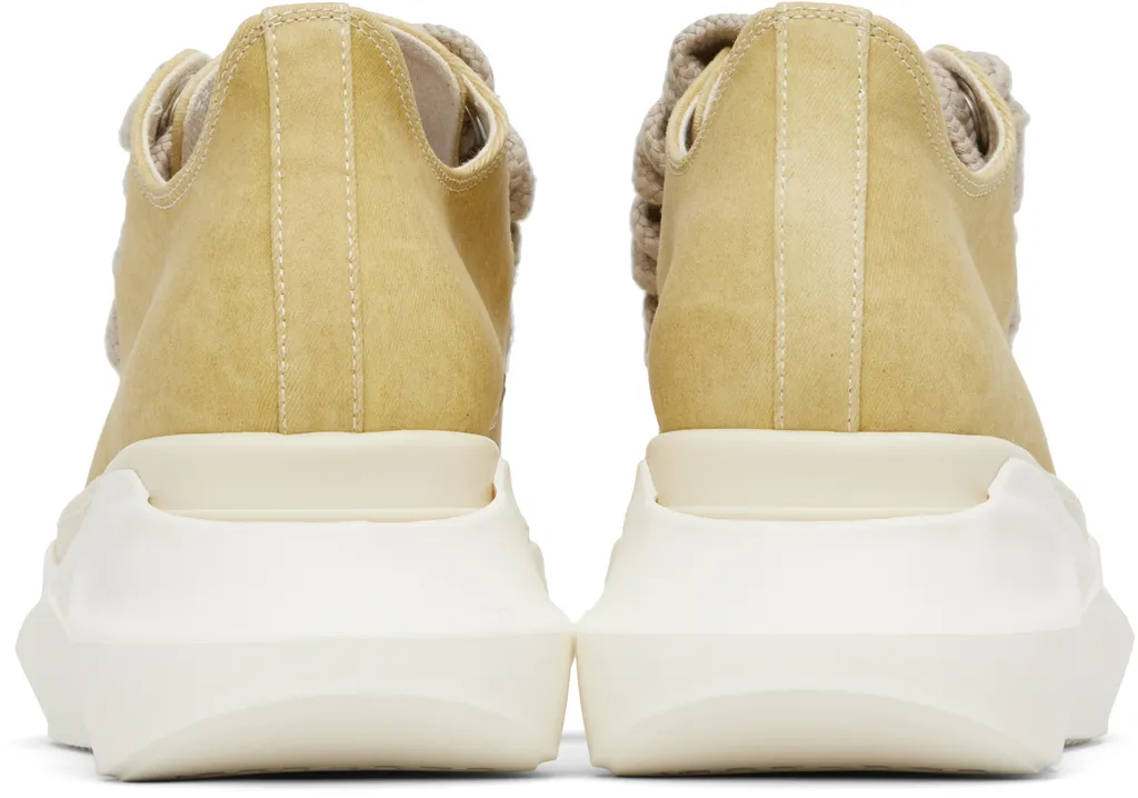 Lace-Up Platform Low-Top Sneakers