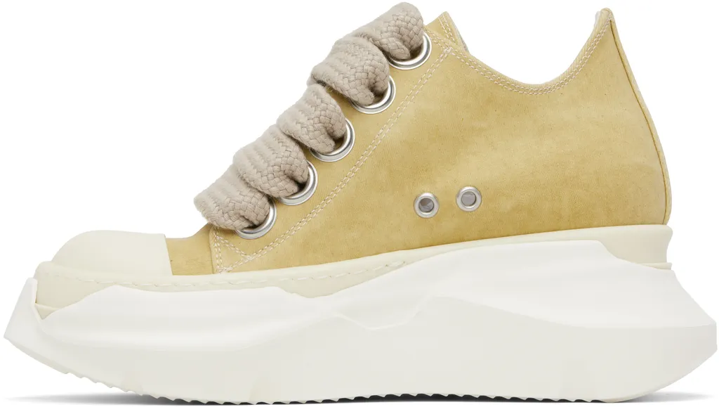Lace-Up Platform Low-Top Sneakers
