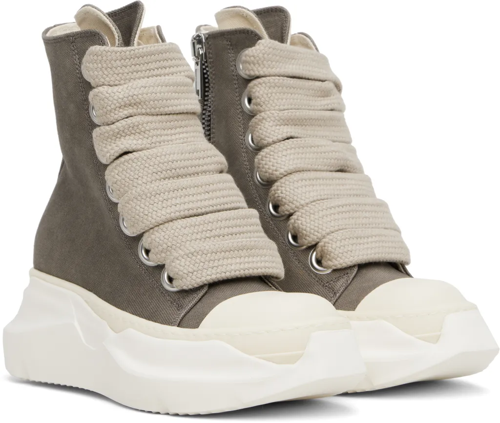 Round Toe High Top Casual Shoes