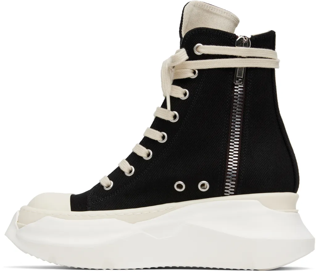 Abstract High-Top Sneakers