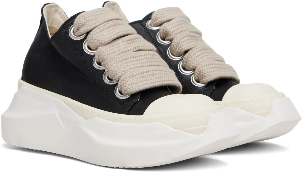 Abstract Low-Top Sneakers