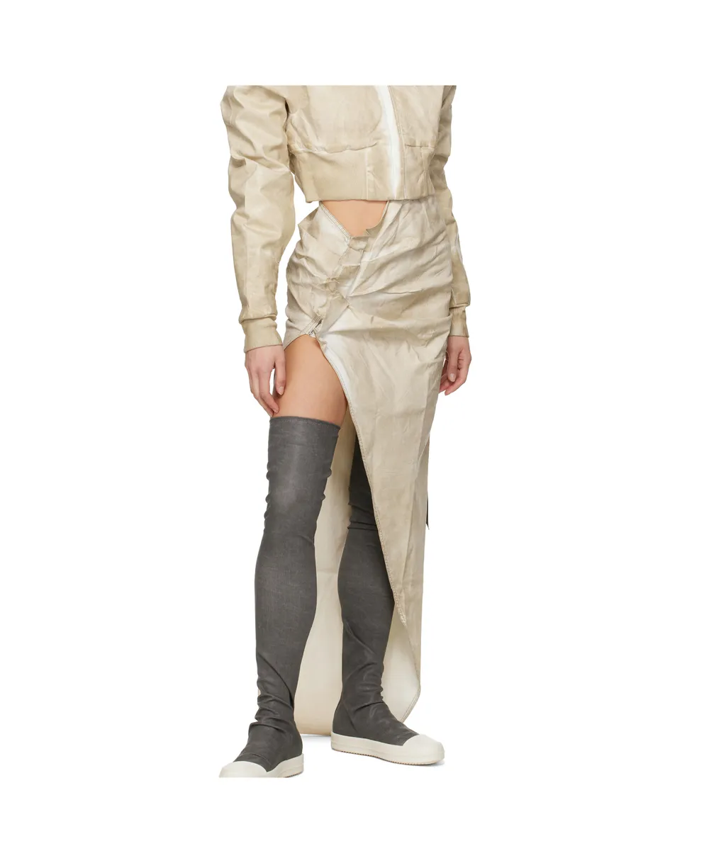 Asymmetric Design Skirt
