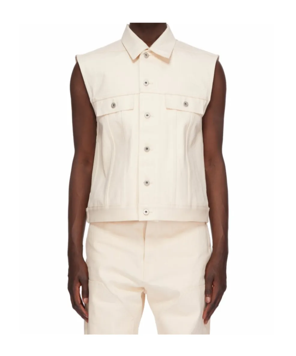 Sleeveless Trucker Jacket