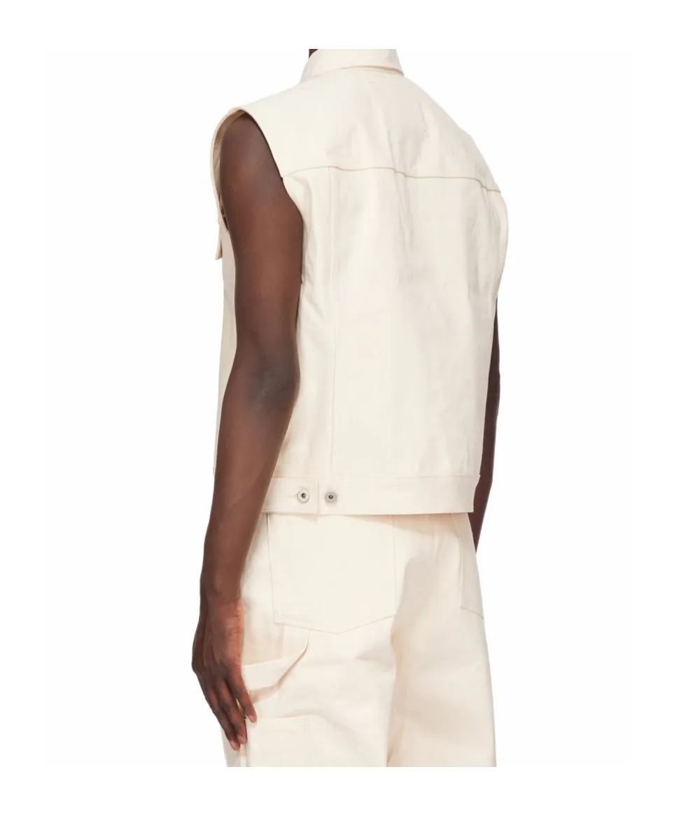 Sleeveless Trucker Jacket