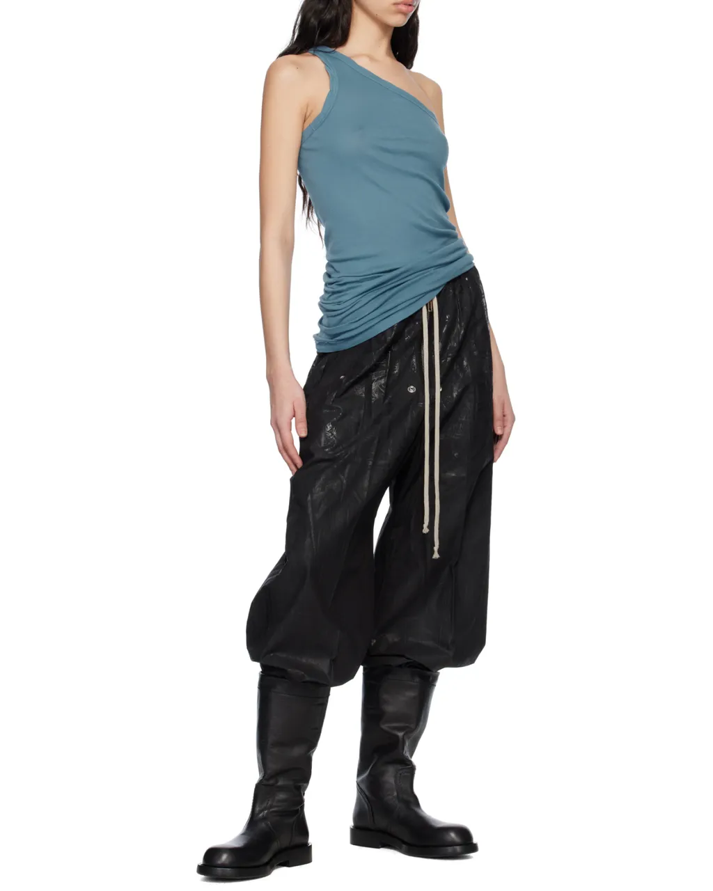 Hollywood One Shoulder Tank Top