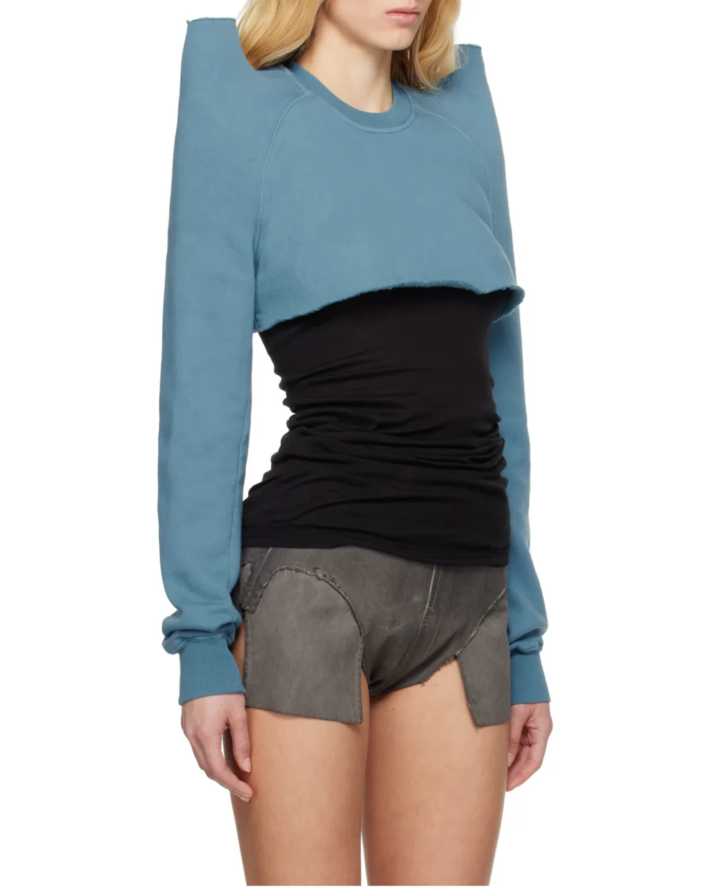 Hollywood Cropped Tecsweat Sweatshirt
