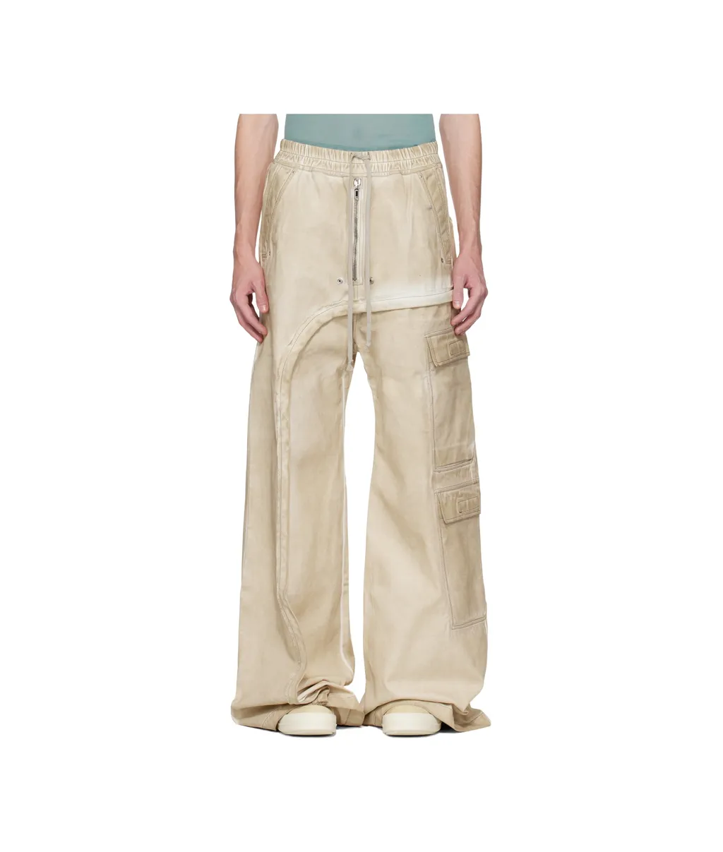 Elasticated Denim Overalls
