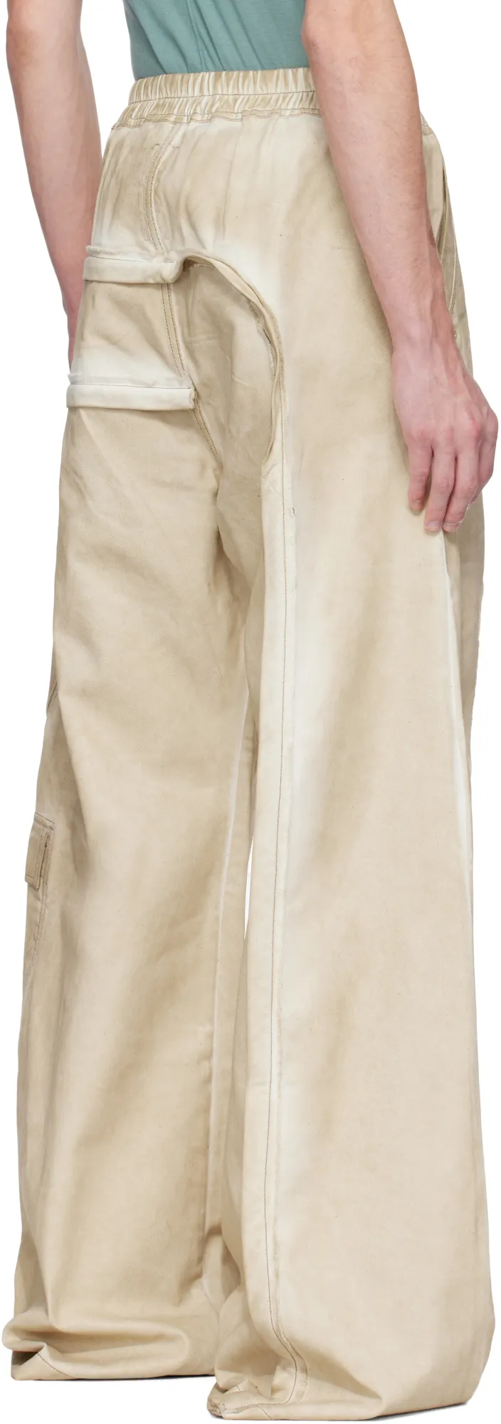 Elasticated Denim Overalls
