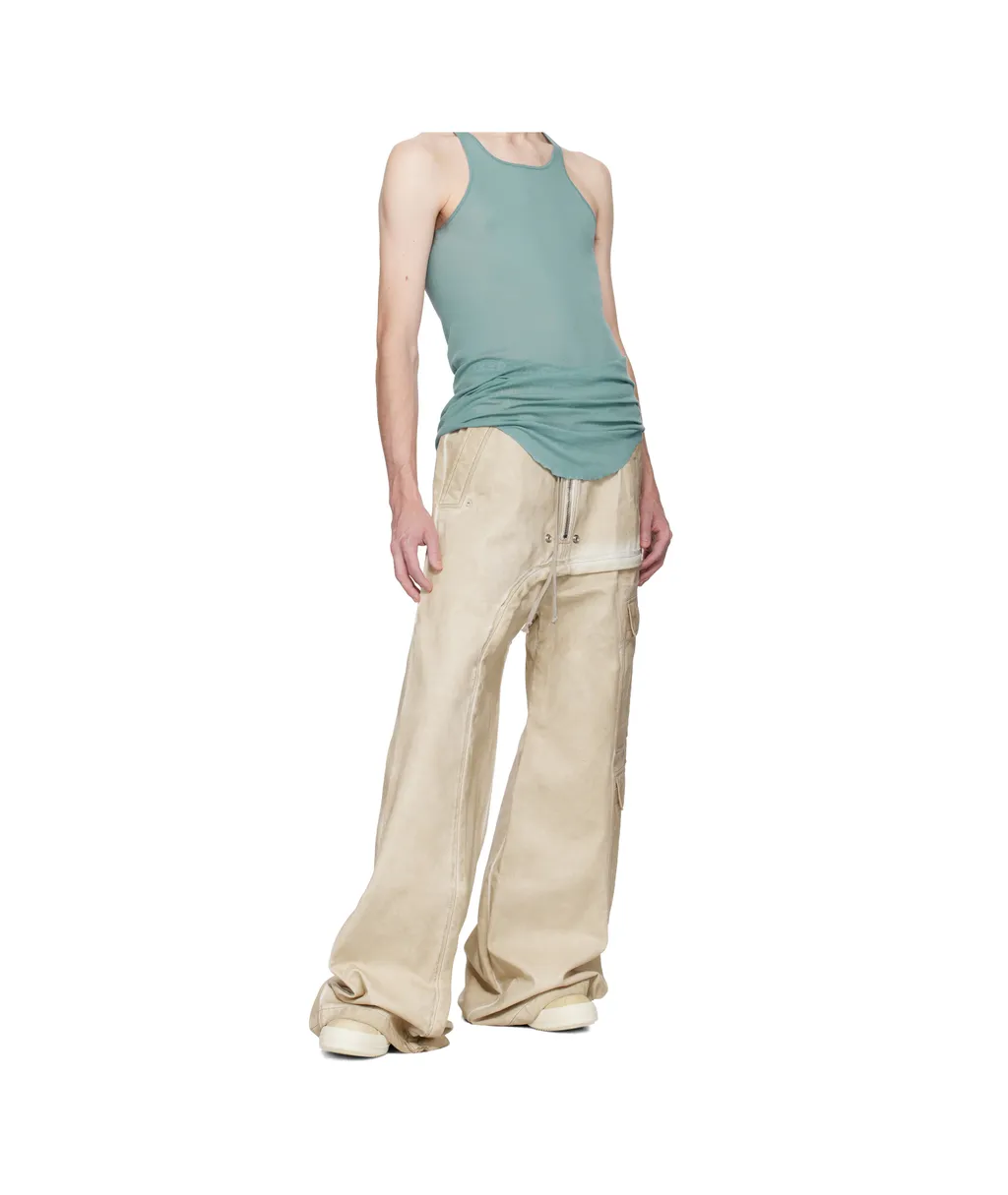 Elasticated Denim Overalls
