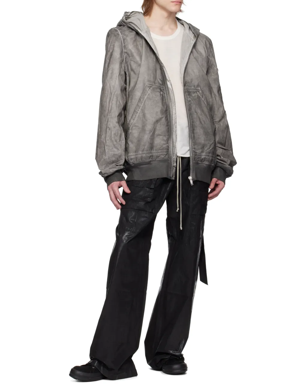 Hollywood Gimp Flight Poplin Bomber Jacket