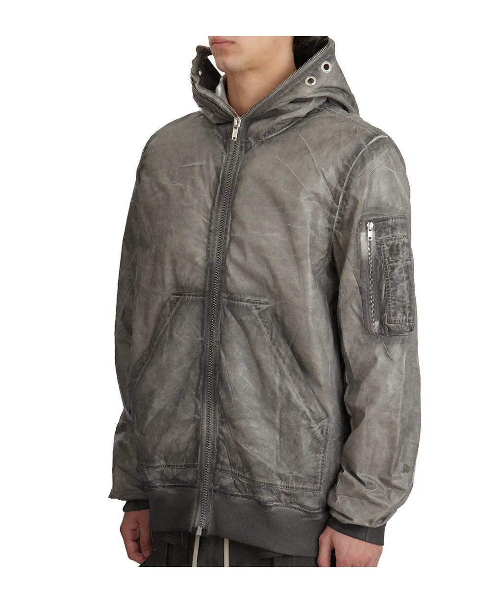 Hollywood Gimp Flight Poplin Bomber Jacket