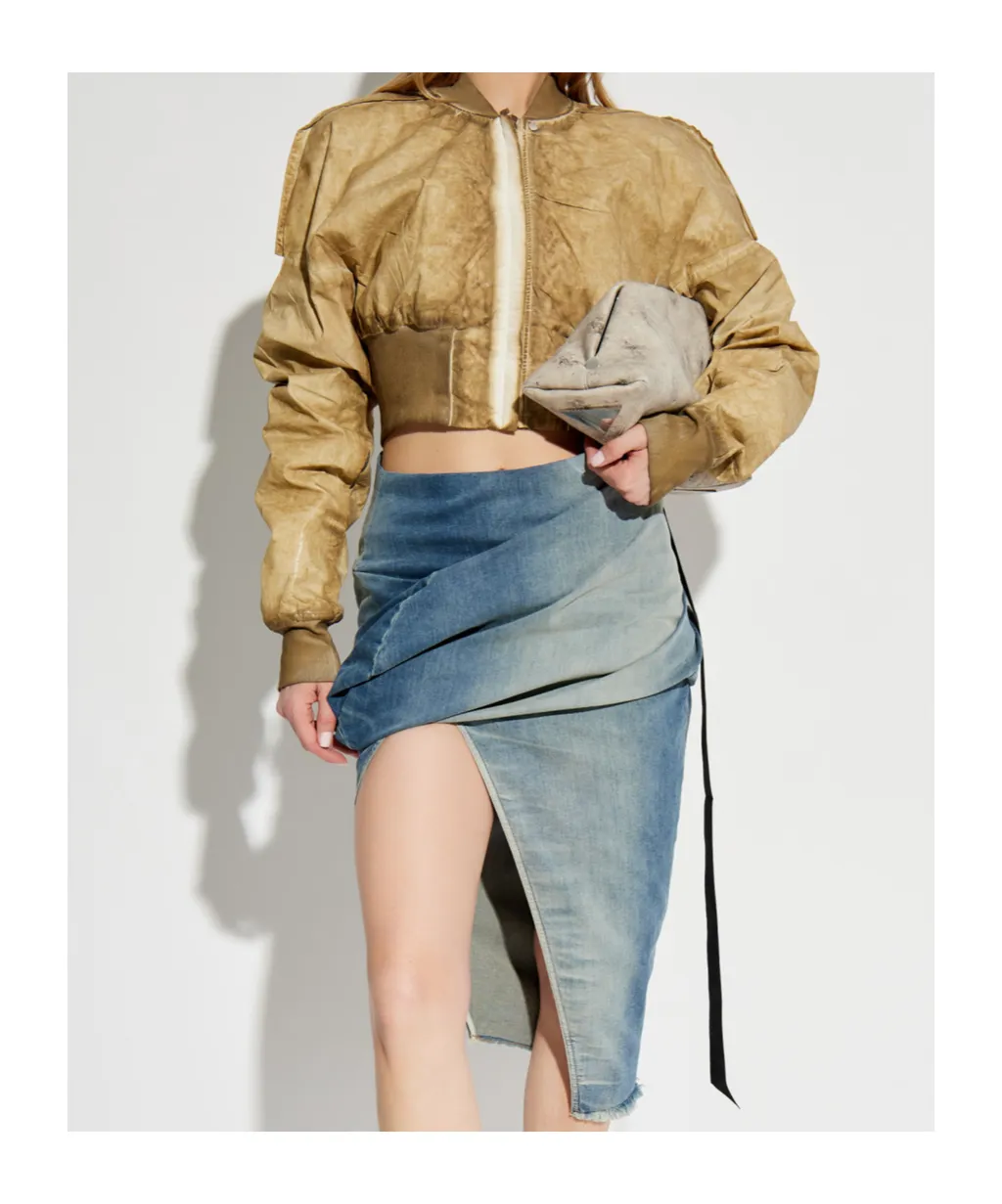 Flight Cropped Bomber Jacket