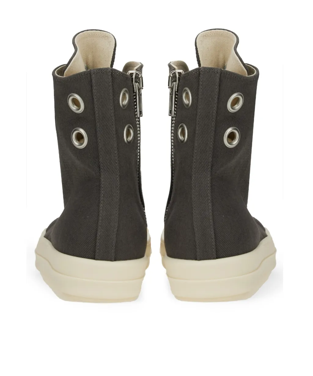 High-Top Lace-Up Sneakers