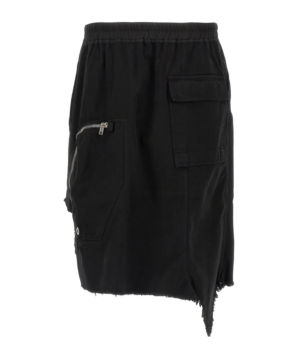 Dracca Asymmetric Drawstring Skirt