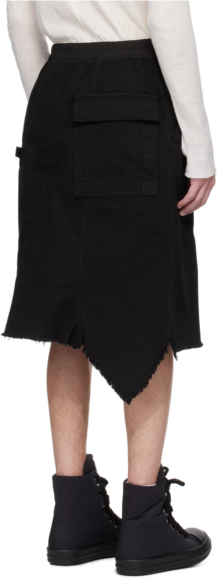 Dracca Asymmetric Drawstring Skirt