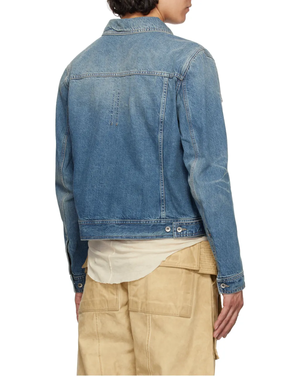 Distressed Trucker Denim Jackets