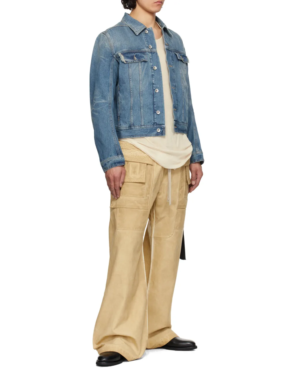 Distressed Trucker Denim Jackets