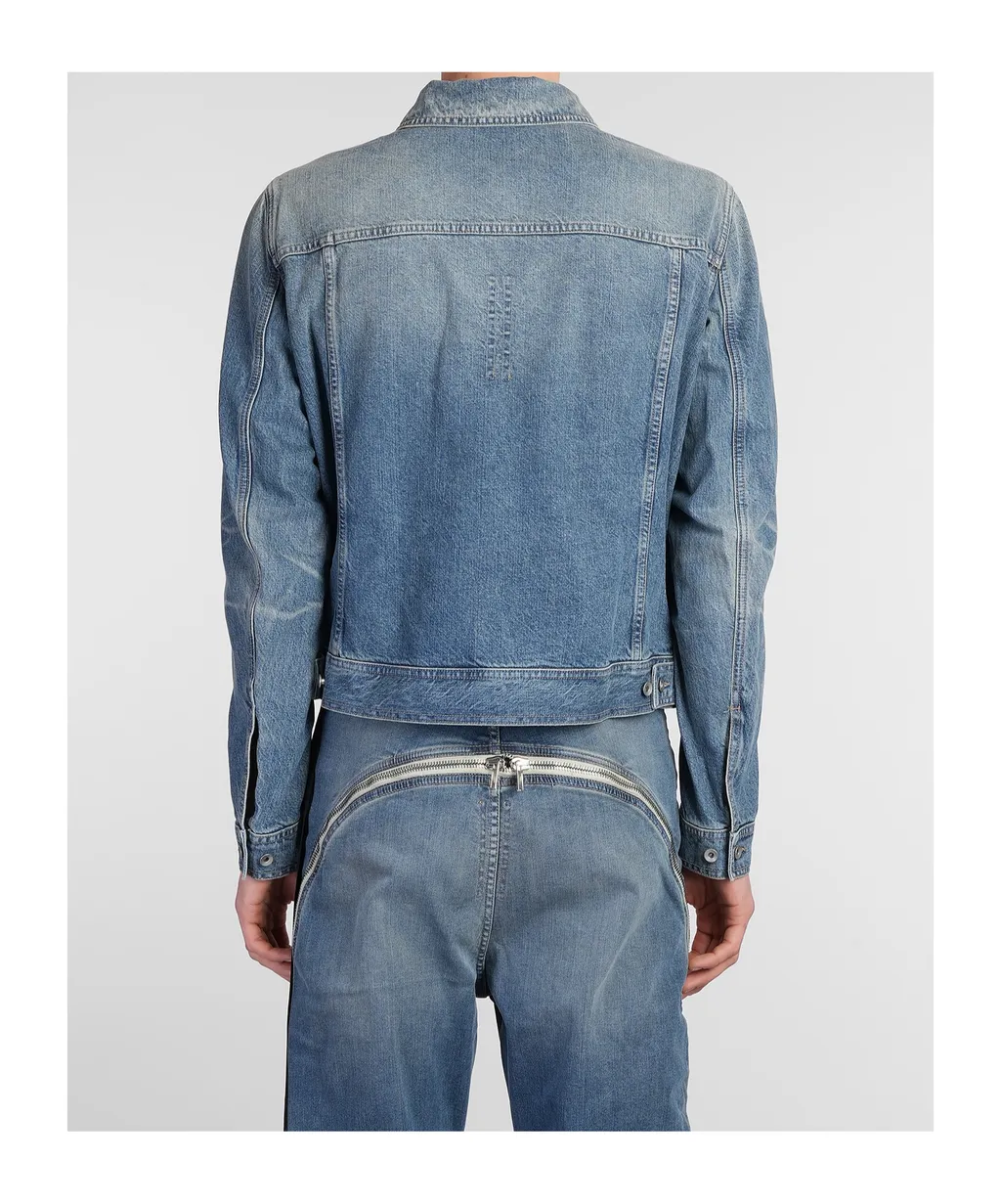 Distressed Trucker Denim Jackets