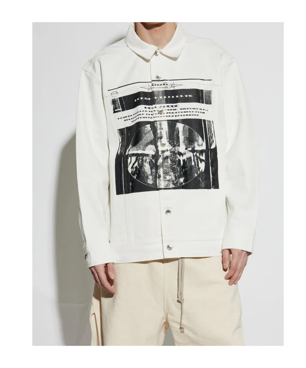 Graphic Print Jacket