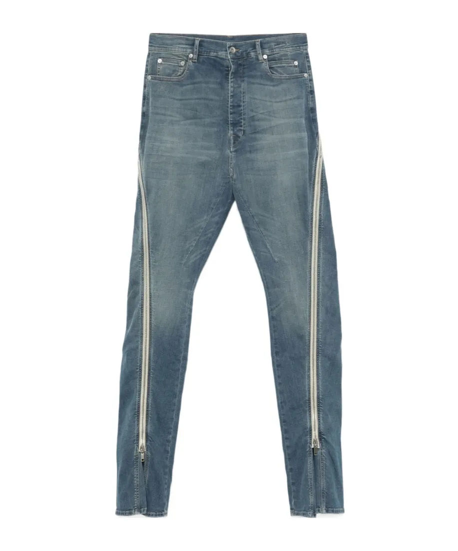 Bolan Banana Zip-Detailed Jeans