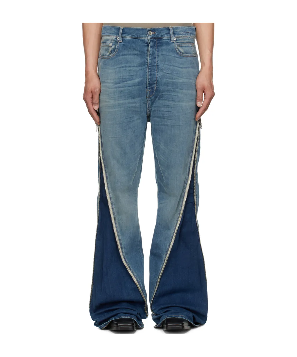 Bolan Banana Zip-Detailed Jeans