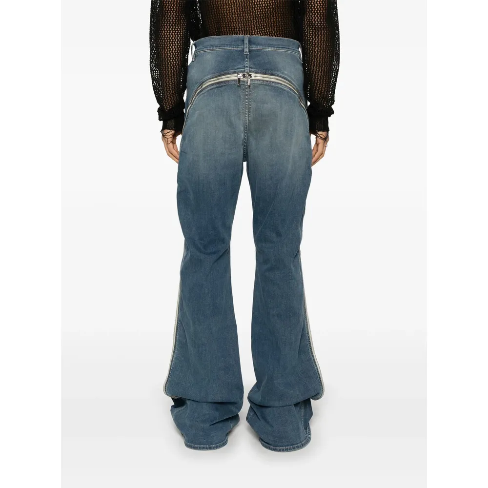 Bolan Banana Zip-Detailed Jeans