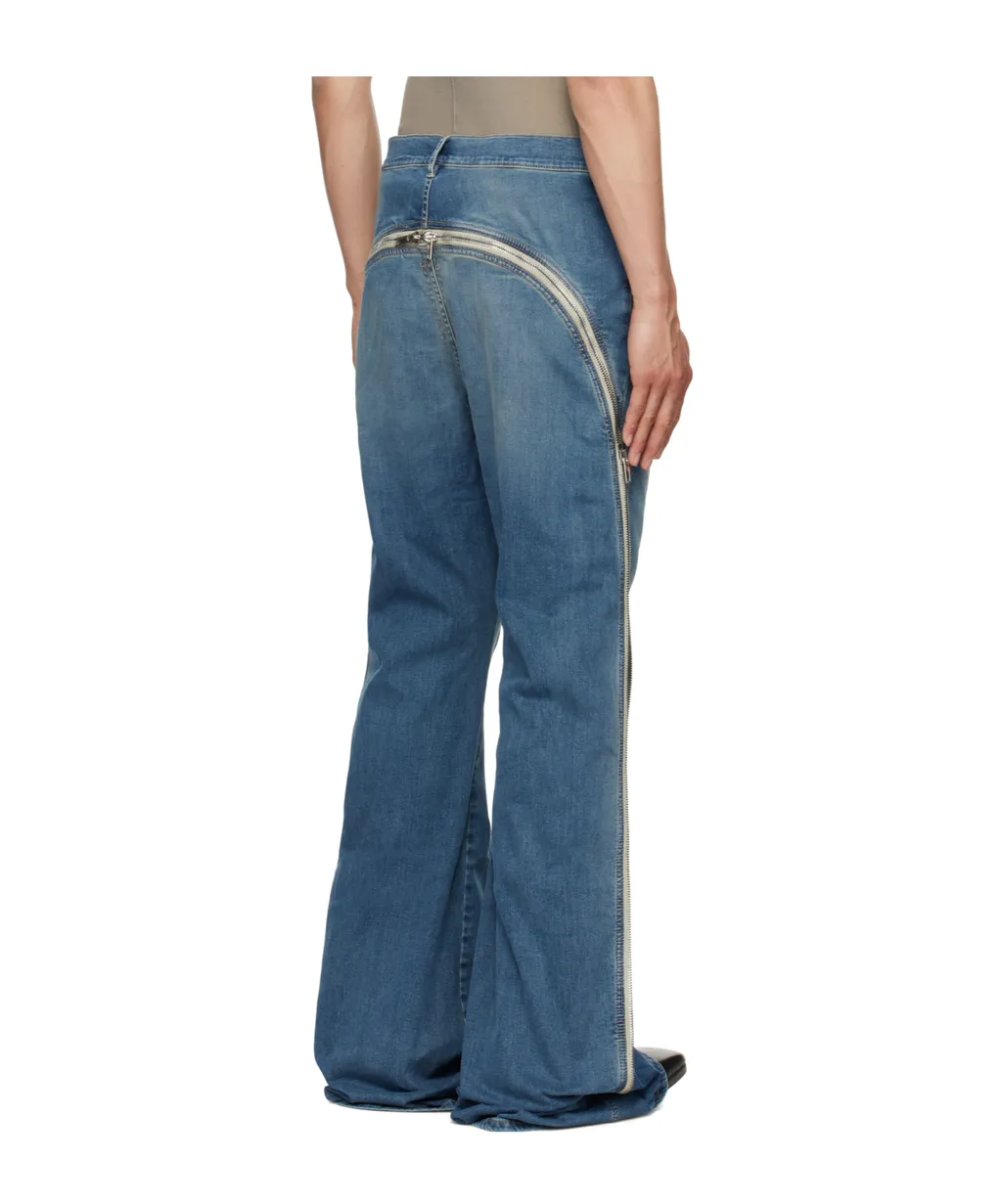 Bolan Banana Zip-Detailed Jeans