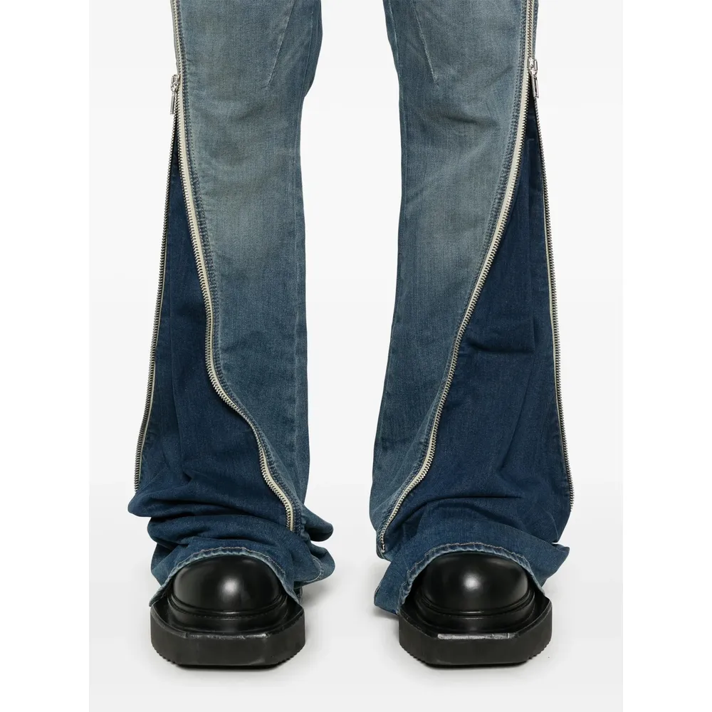 Bolan Banana Zip-Detailed Jeans