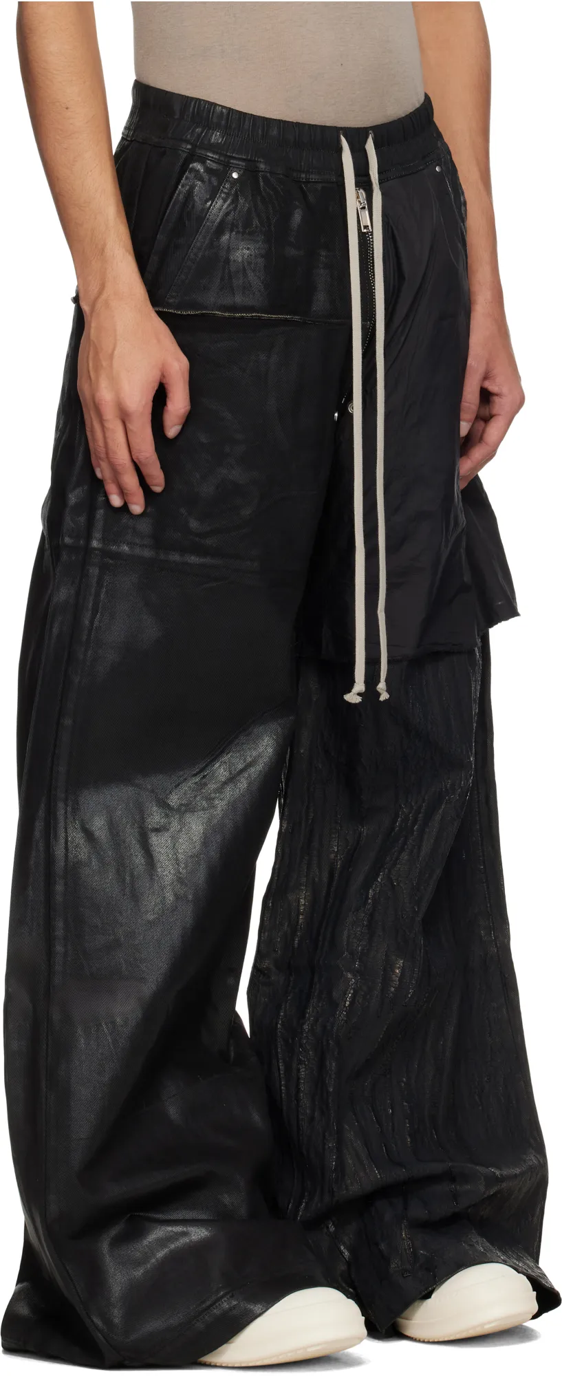 Brushed-Finish Trousers