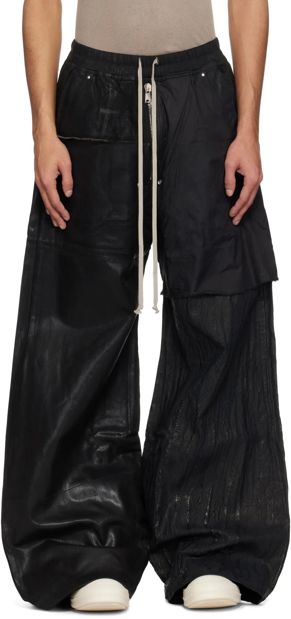 Brushed-Finish Trousers