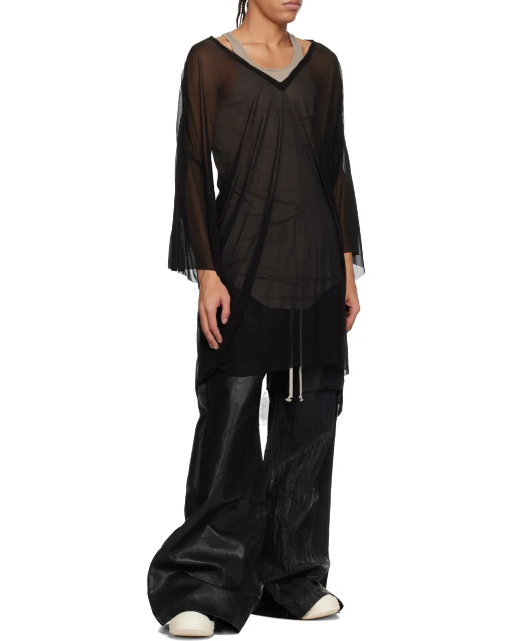 Brushed-Finish Trousers