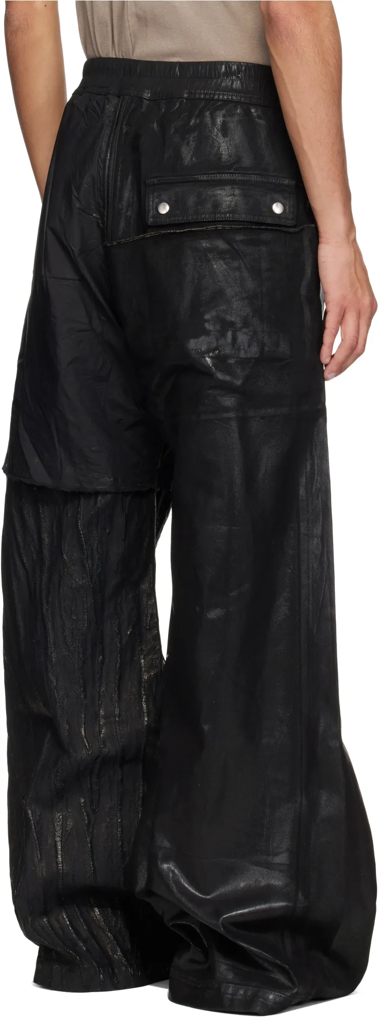 Brushed-Finish Trousers