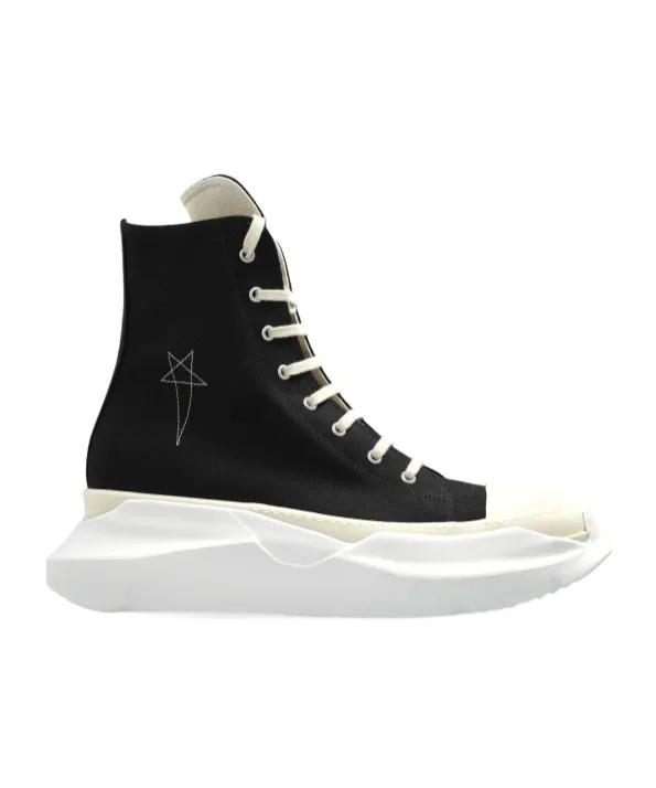 Hollywood Abstract Lace-Up Sneakers