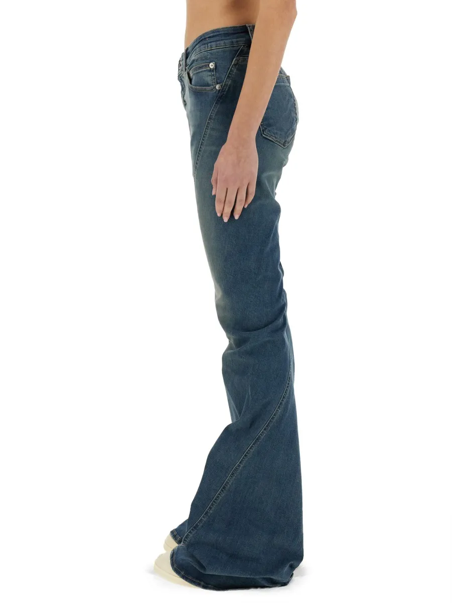 Hollywood Bias Bootcut Denim Pants