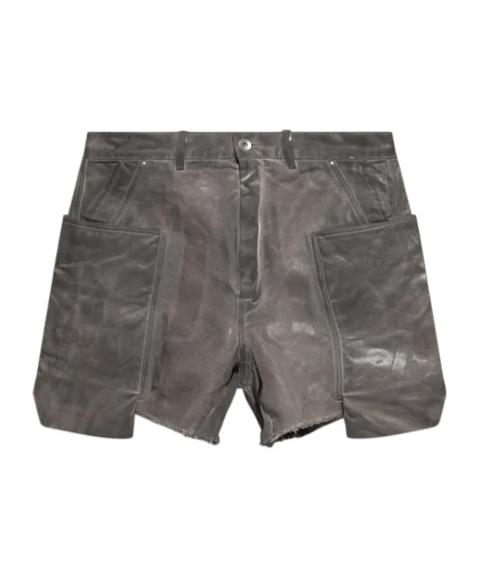 Denim Cargo Shorts