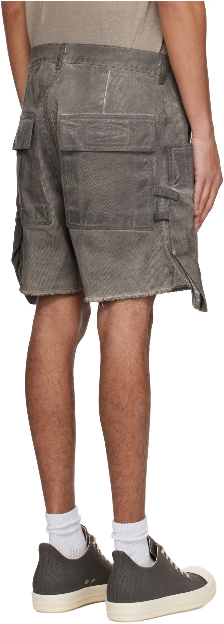 Denim Cargo Shorts
