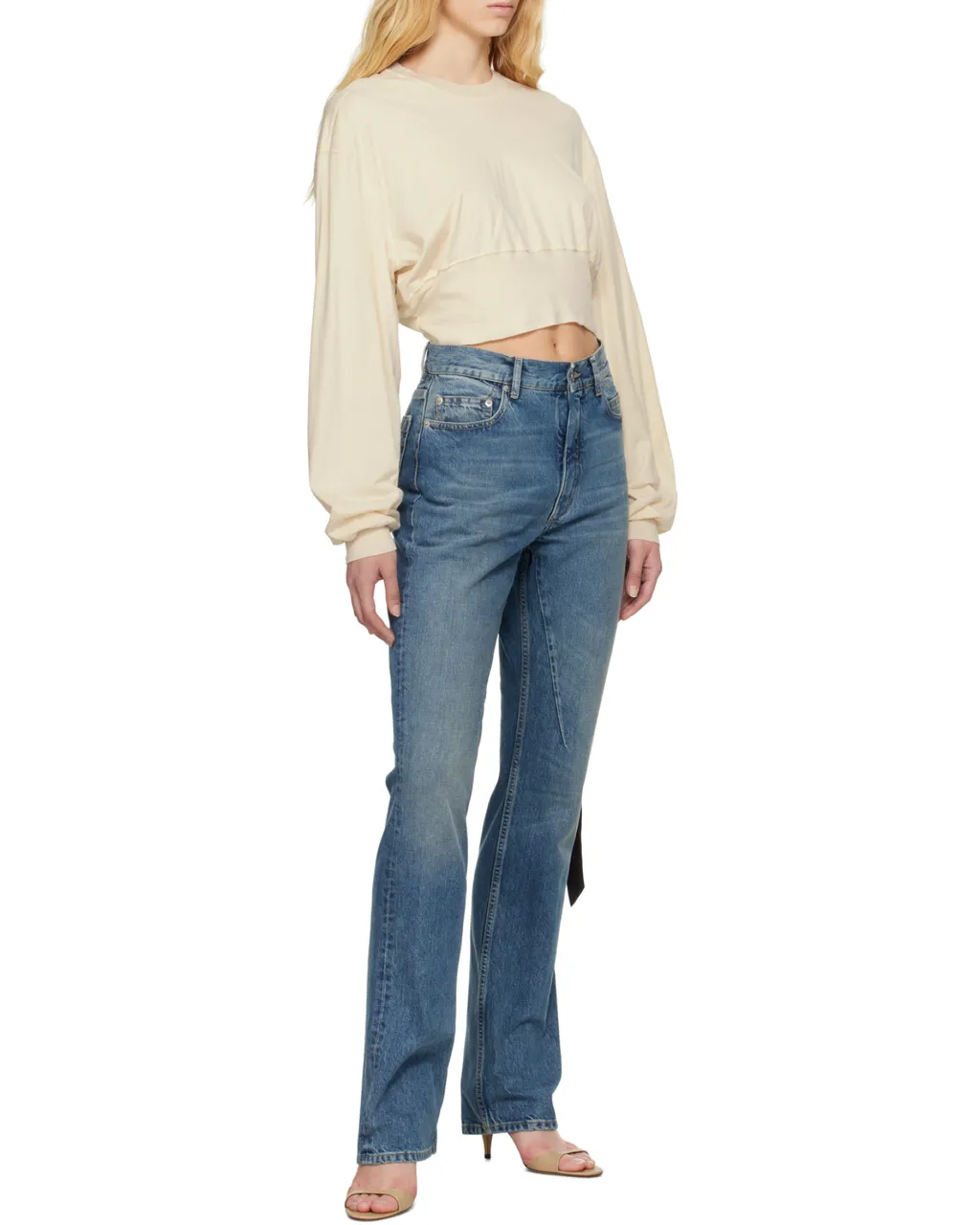 Long Sleeved Cropped Top