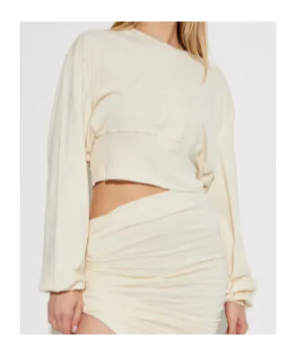 Long Sleeved Cropped Top
