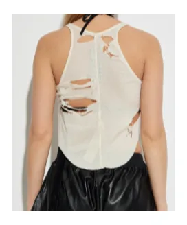 Distressed Tank Top