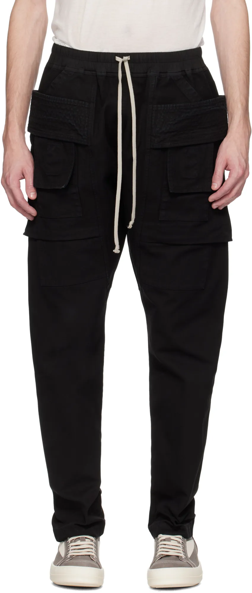 Drawstring Cargo Pants