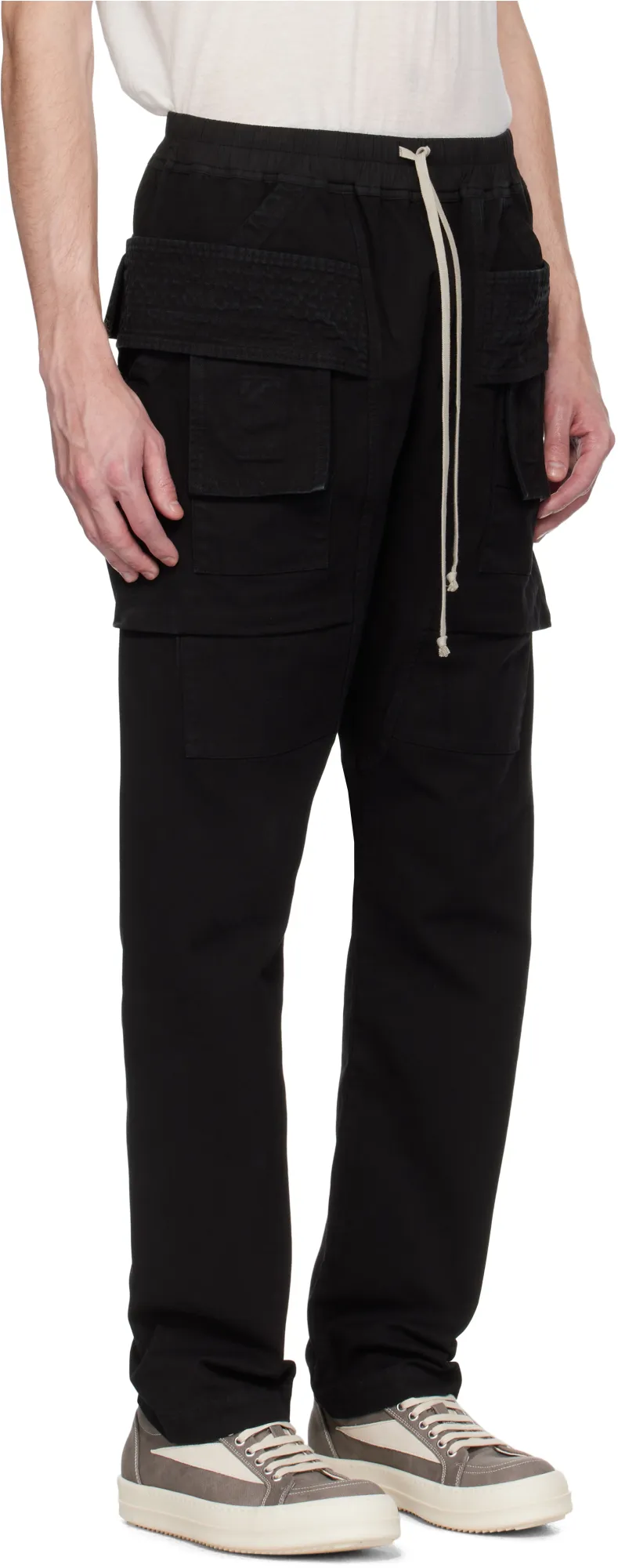 Drawstring Cargo Pants