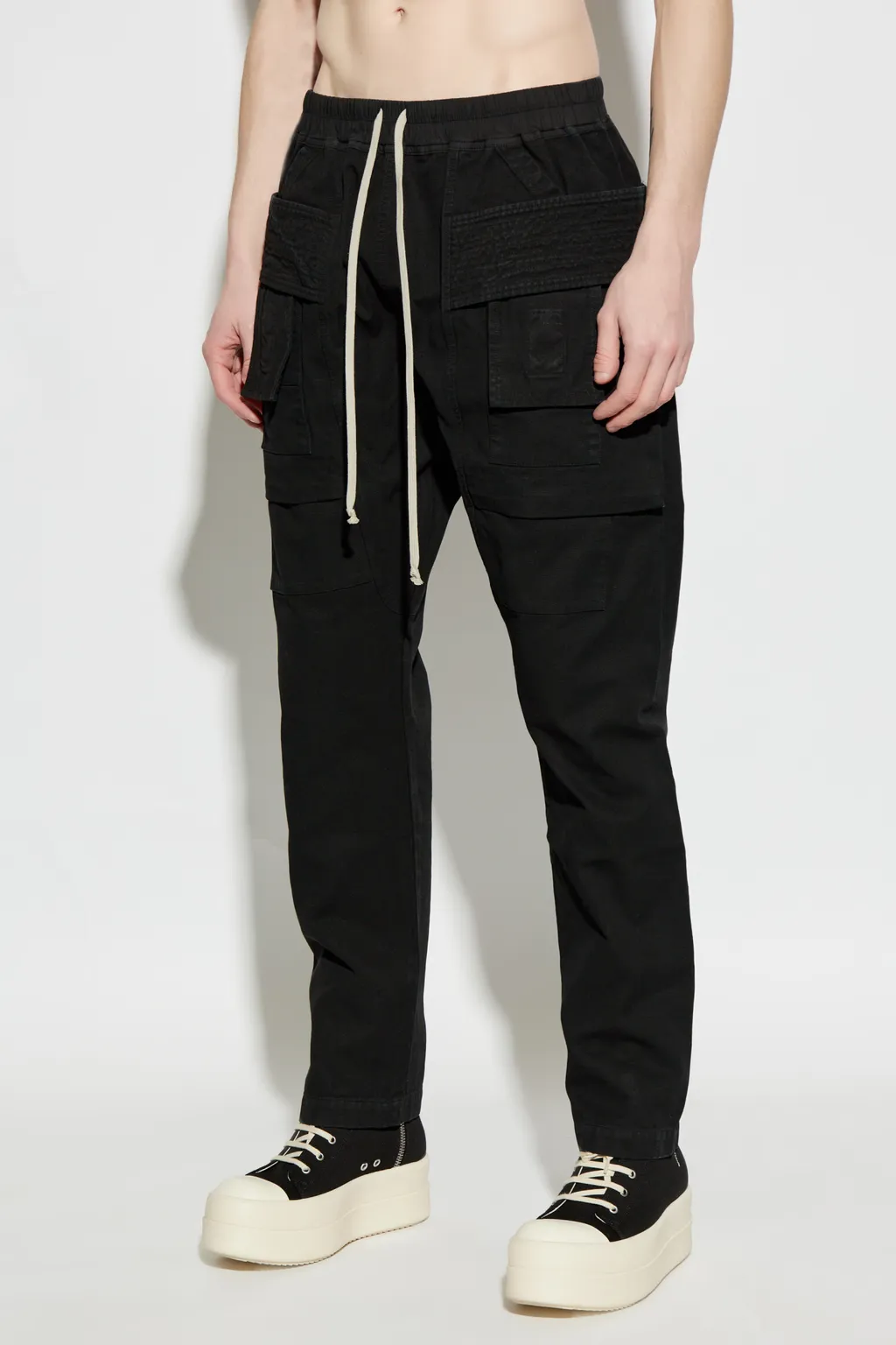 Drawstring Cargo Pants