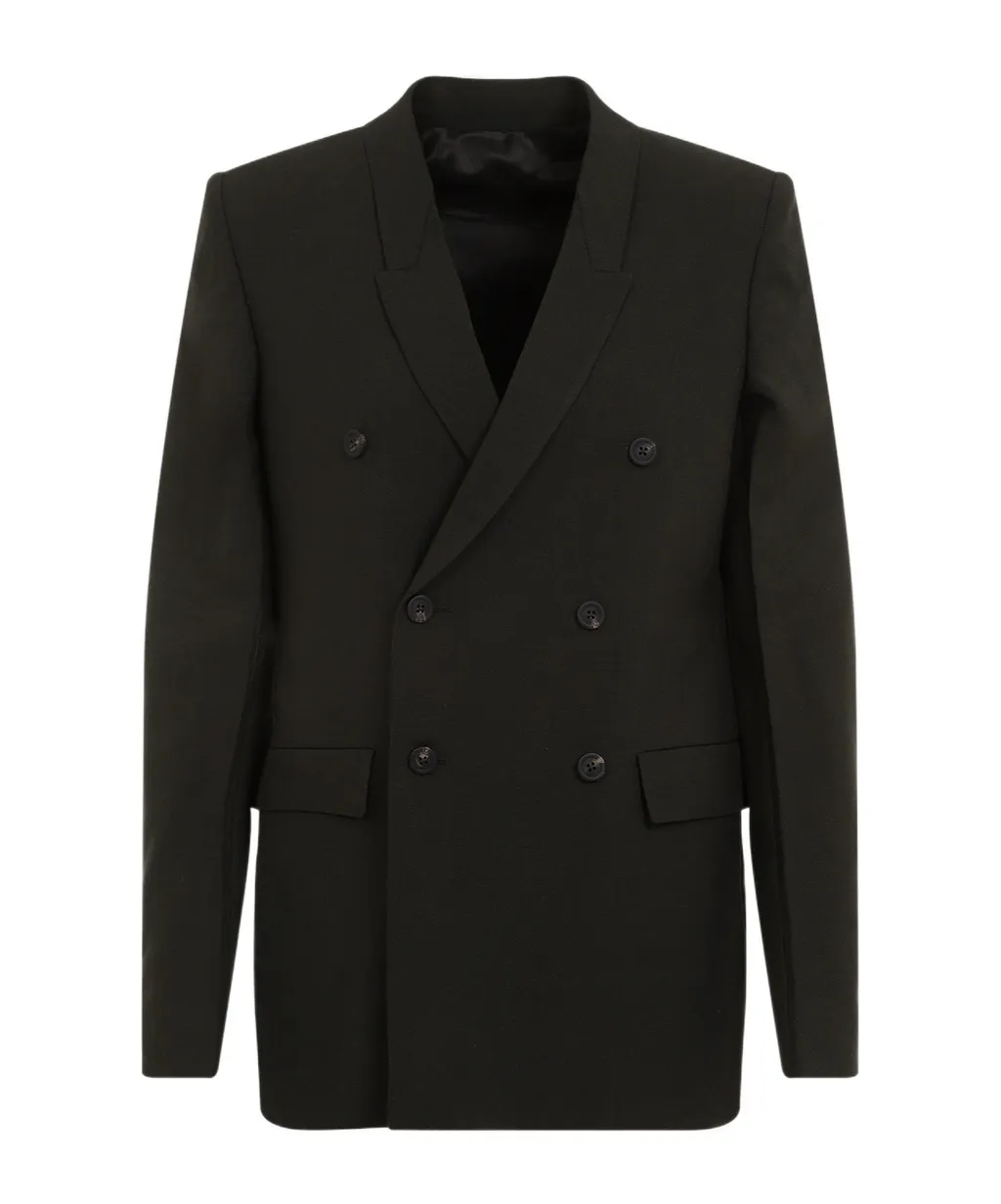 Double-Breasted Tailored Blazer