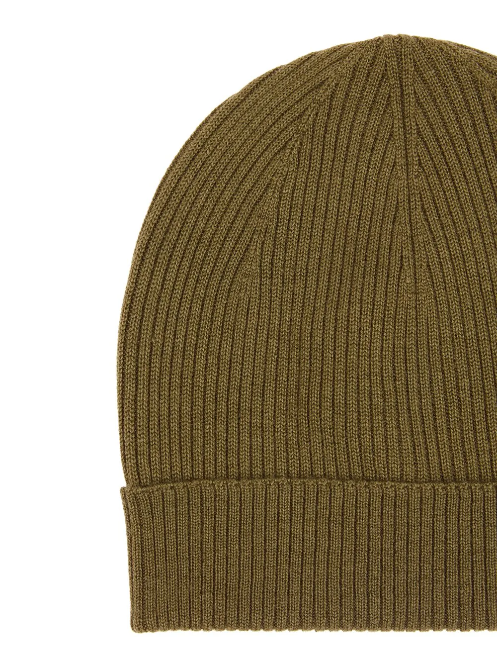 Ribbed-Knit Pull-On Beanie